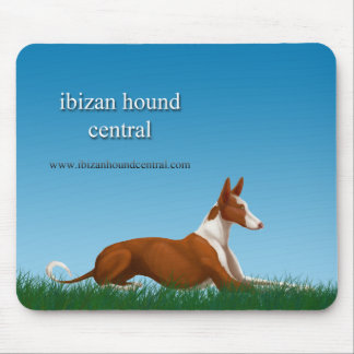 Ibizan Hound Central Mouse Mat