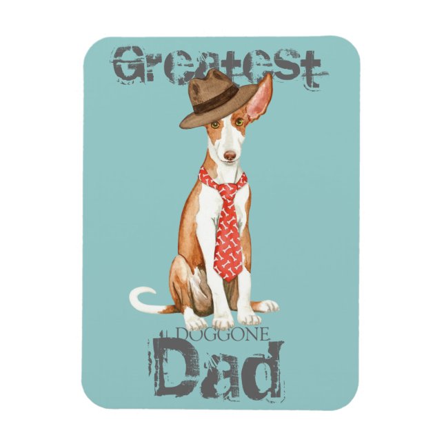 Ibizan Hound Dad Magnet (Vertical)