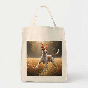 Ibizan Hound Elegant Grocery Tote Bag