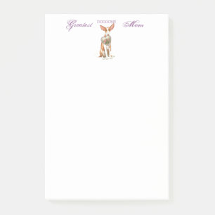 Ibizan Hound Heart Mum Post-it Notes