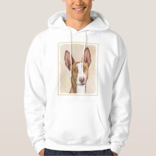 Ibizan Hound Painting - Cute Original Dog Art Hoodie