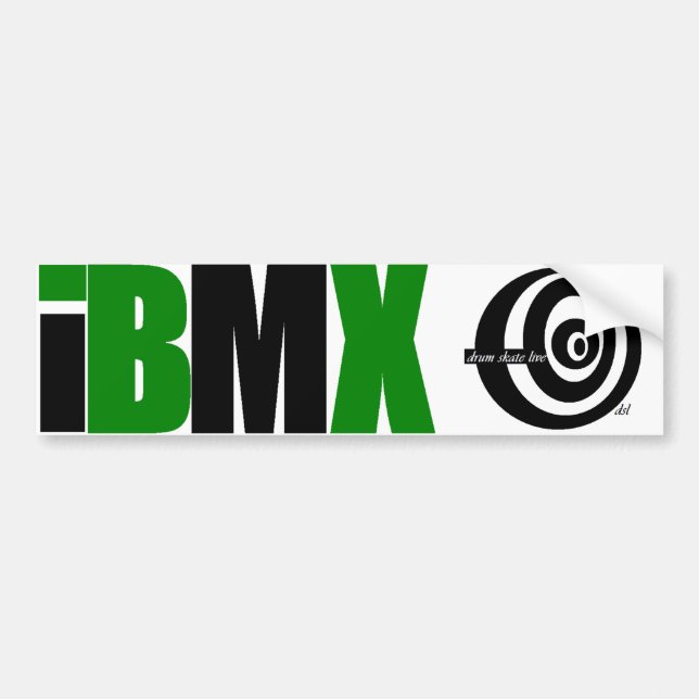 iBMX bumper sticker (Front)