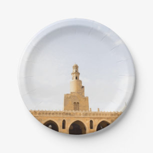 Ibn Tulun Mosque Cairo Egypt Paper Plate