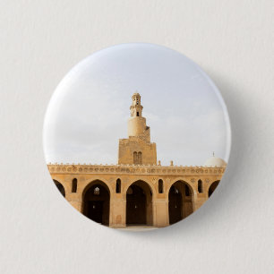 ibn tulun mosque in Cairo,Egypt 6 Cm Round Badge