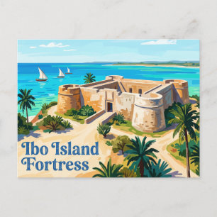 Ibo Island Fortress Mozambique Postcard