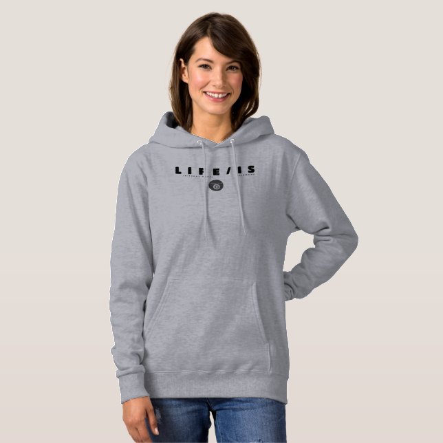 IBONELTD. LIFEI/S  HOODIE (Front Full)