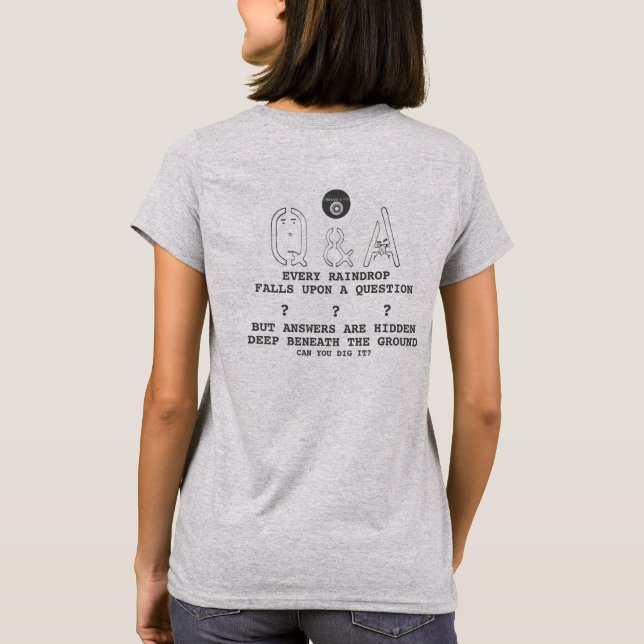 IBONELTD. Q&A TRUST  T-Shirt (Back)
