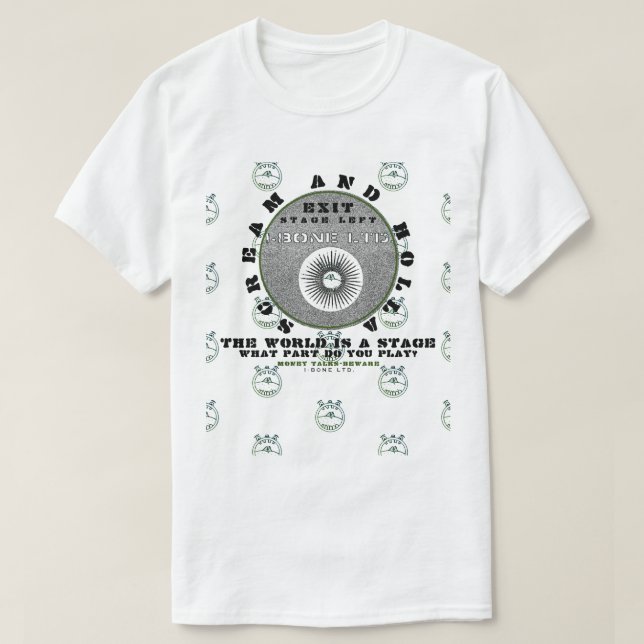 IBONELTD. SCREAM & HOLLA 1 T-Shirt (Design Front)