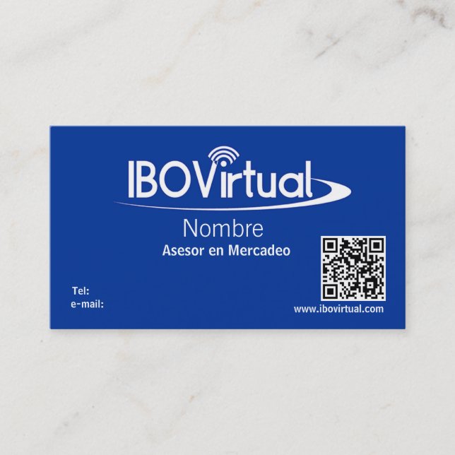 IBOVirtual Business Card (Front)