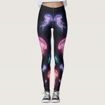 ibrant Colour Marine Life Leggings