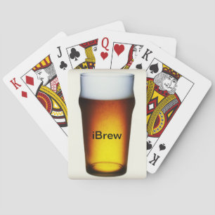 iBrew Ale Glass Playing Cards