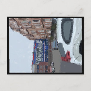 Ibrox stadium Glasgow, Scotland postcard