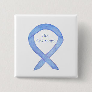 IBS Awareness Ribbon Periwinkle Guardian Pin