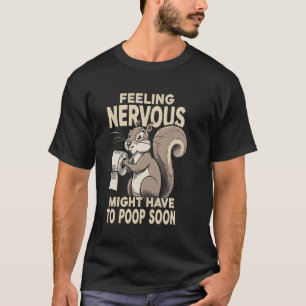 IBS Mum Irritable Bowel Syndrom Squirrel Poop Humo T-Shirt