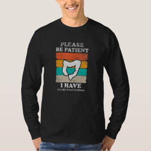 Ibs Retro Irritable Bowel Syndrom Awareness T-Shirt