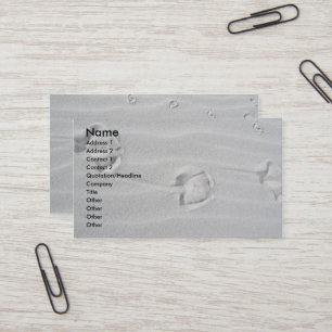 IBSP Seagull Tracks Business Cards