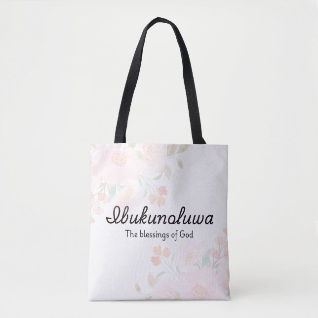 Ibukunoluwa Tote Bag (Front)