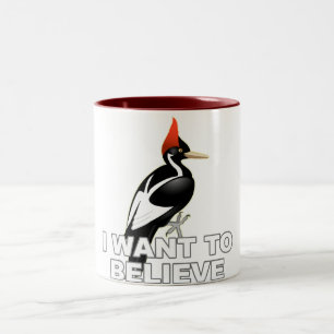 IBWO: I Want To Believe Two-Tone Coffee Mug