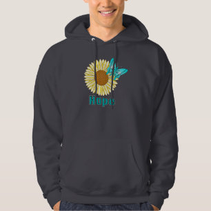 IC Butterfly on Sunflower Hoodie