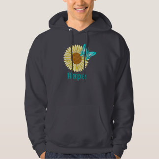 IC Butterfly on Sunflower Hoodie