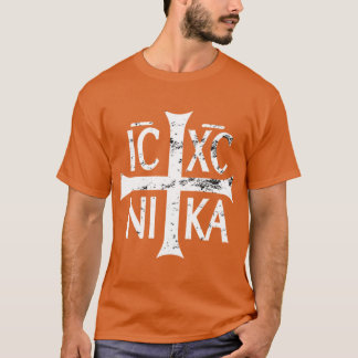 IC XC NIKA cross christian orthodo Retro Vintage f T-Shirt