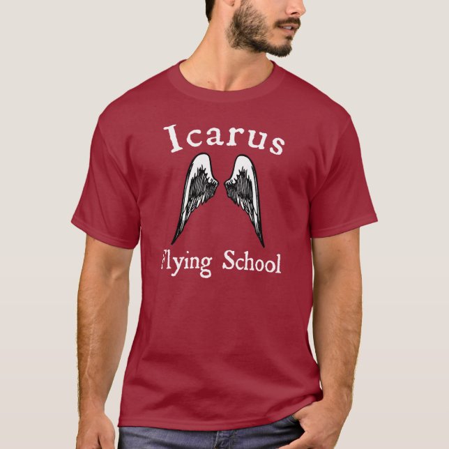Icarus Flying School T-Shirt (Front)