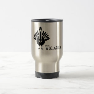ICD-10 Mug: W61.42XA - Struck by a Turkey Travel Mug