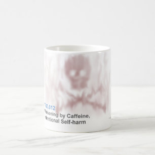 ICD-10: T43.612 Poisoning by caffeine, intentional Coffee Mug