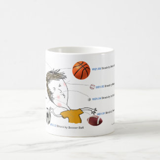 ICD-10: W21 Struck by Balls Coffee Mug