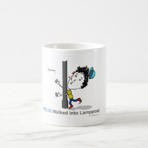 ICD-10: W22.02 Walked into lamppost Coffee Mug