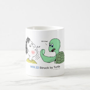 ICD-10: W59.22 Struck by turtle Coffee Mug