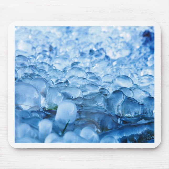 Ice Abstract Mouse Mat (Front)