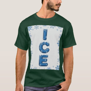 Ice Adult Kids Men Women Fire and Ice T-Shirt