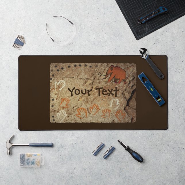 Ice Age Cave Art Desk Mat (Workstation)