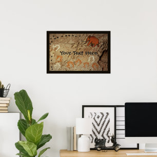 Ice Age Cave Art Poster