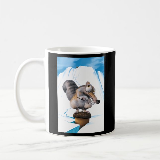 Ice Age Scrat Iceberg Crack Coffee Mug (Left)