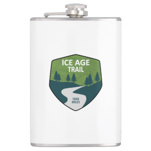 Ice Age Trail Hip Flask