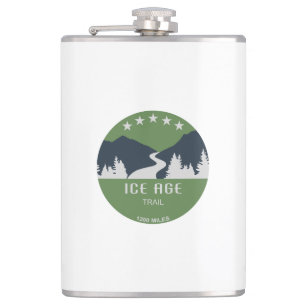 Ice Age Trail Hip Flask