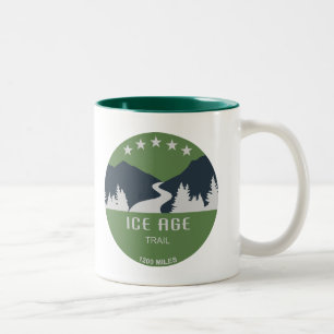 Ice Age Trail Two-Tone Coffee Mug