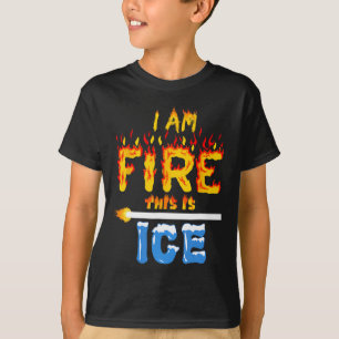 Ice And Fire Costume Halloween Family Matching Wom T-Shirt