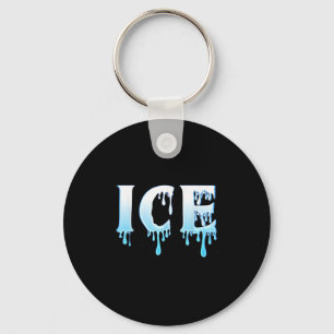 Ice And Fire Halloween Couples Matching Party Cost Key Ring