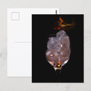 Ice and fire postcard