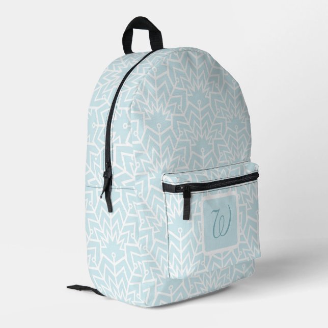 Ice Arches Printed Backpack (Back Corner Left)