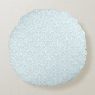 Ice Arches Round Pillow