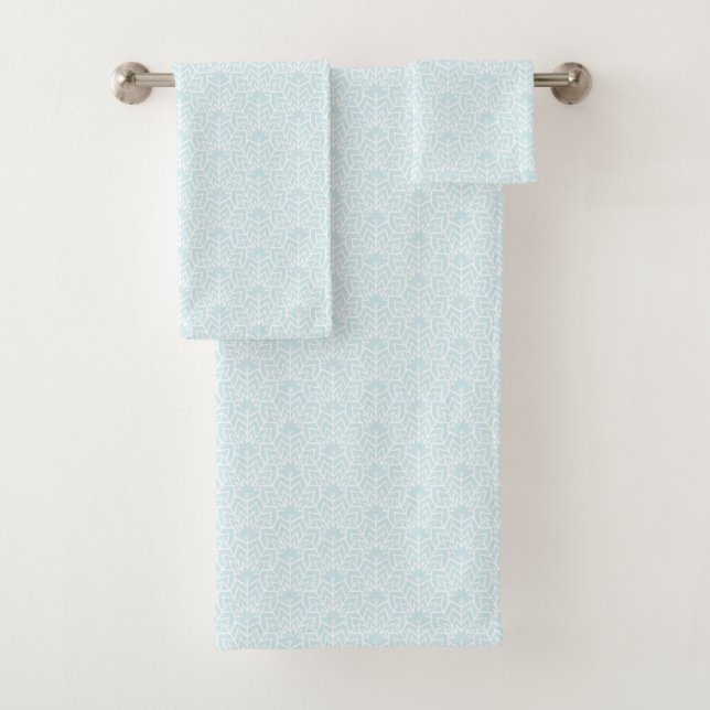 Ice Arches Towel Set (Insitu)