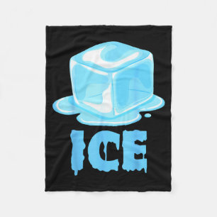 Ice Bag Funny Halloween Christmas Costume Fleece Blanket