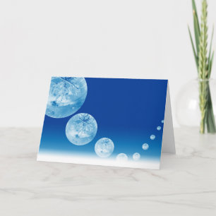Ice Ball Bounce Holiday Card