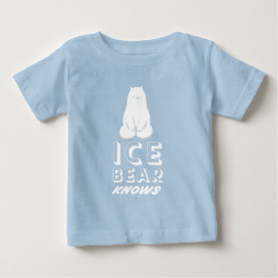 Ice Bear Knows Baby T-Shirt