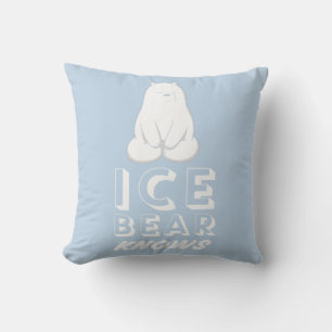 Ice Bear Knows Cushion