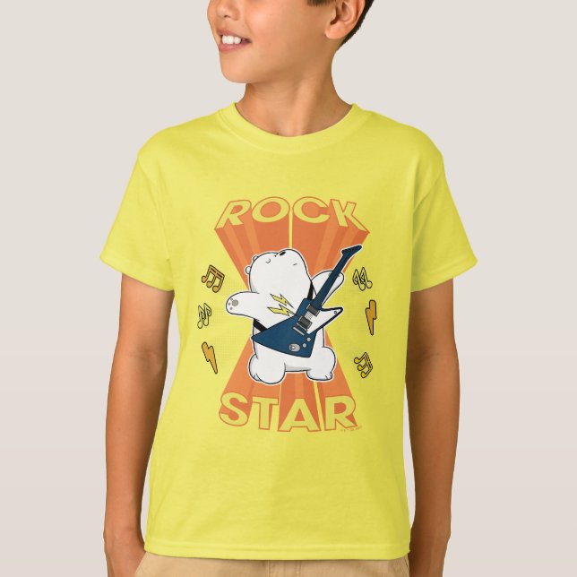 Ice Bear - Rock Star T-Shirt (Front)